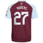 Aston Villa aston villa adidas home shirt 2024-25 with rogers 27 cup printing Kits - Official Football Shirts & Training Gear