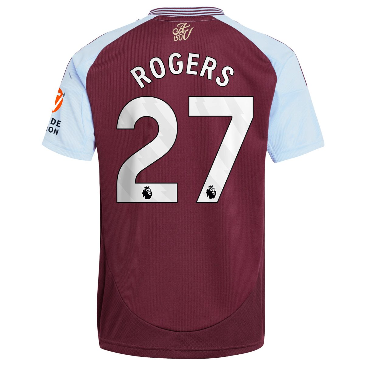 Aston Villa aston villa adidas home shirt 2024-25 with rogers 27 printing Kits - Official Football Shirts & Training Gear