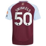 Aston Villa aston villa adidas home shirt 2024-25 with swinkels 50 printing Kits - Official Football Shirts & Training Gear