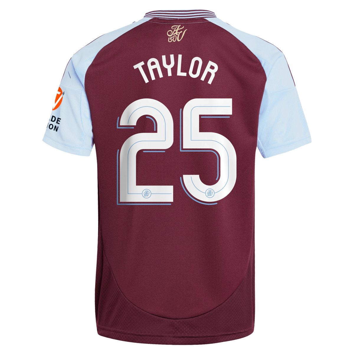 Aston Villa aston villa adidas home shirt 2024-25 with taylor 25 cup printing Kits - Official Football Shirts & Training Gear