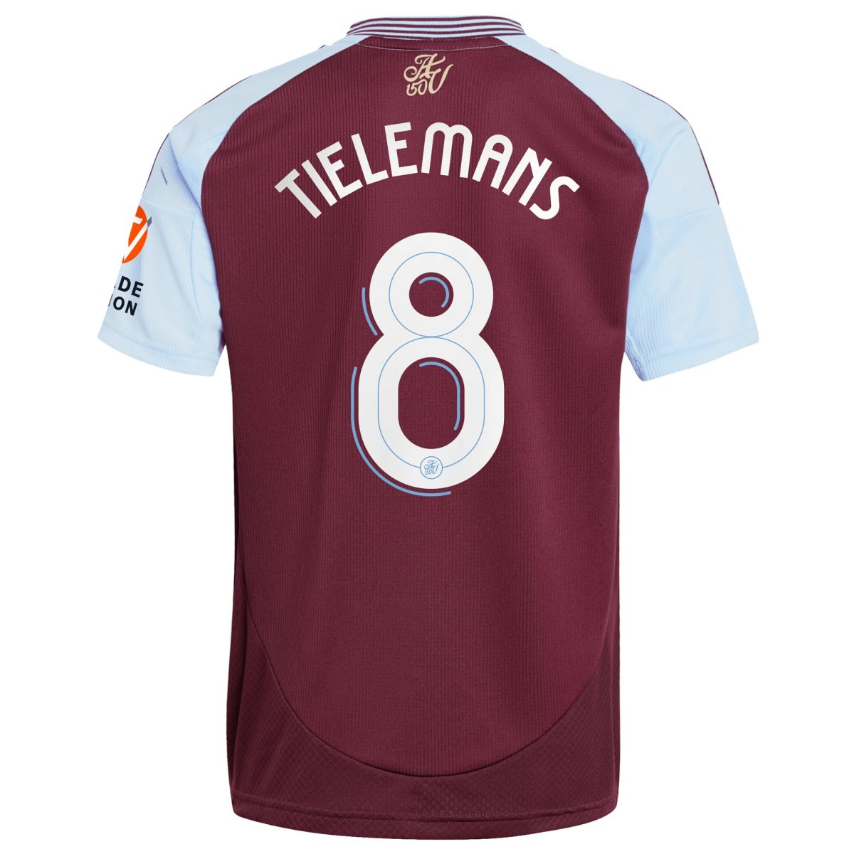Aston Villa aston villa adidas home shirt 2024-25 with tielemans 8 cup printing Kits - Official Football Shirts & Training Gear