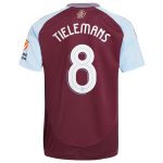 Aston Villa aston villa adidas home shirt 2024-25 with tielemans 8 cup printing Kits - Official Football Shirts & Training Gear