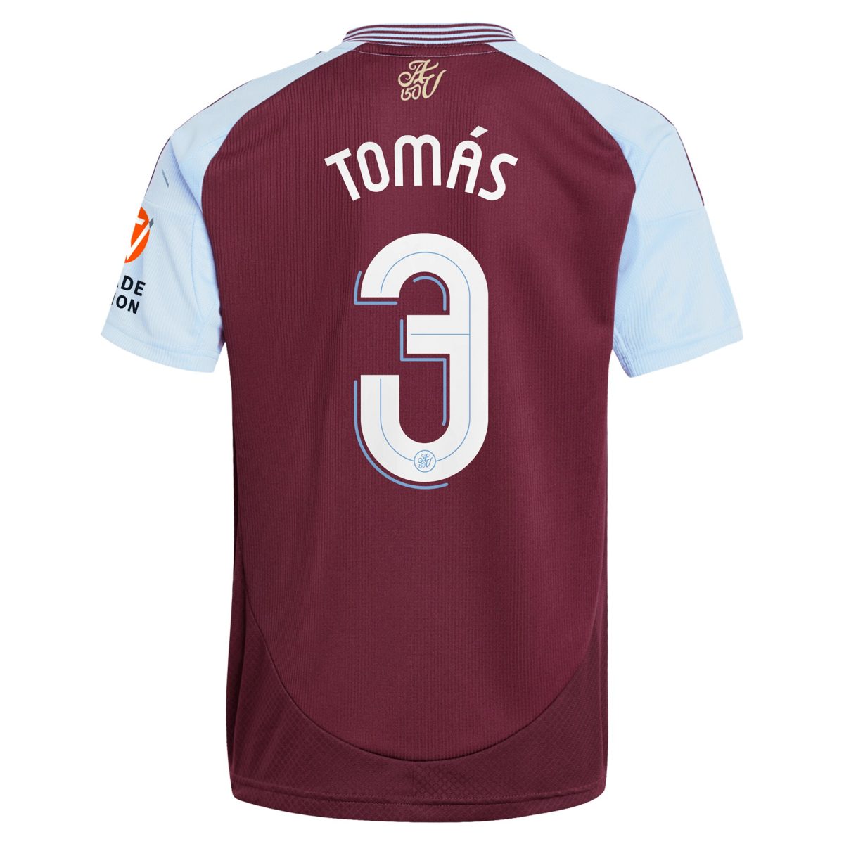 Aston Villa aston villa adidas home shirt 2024-25 with tomás 3 cup printing Kits - Official Football Shirts & Training Gear
