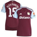 Aston Villa aston villa adidas home shirt 2024-25 – womens with alex moreno 15 cup printing Kits - Official Football Shirts & Training Gear