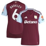 Aston Villa aston villa adidas home shirt 2024-25 – womens with barkley 6 printing Kits - Official Football Shirts & Training Gear