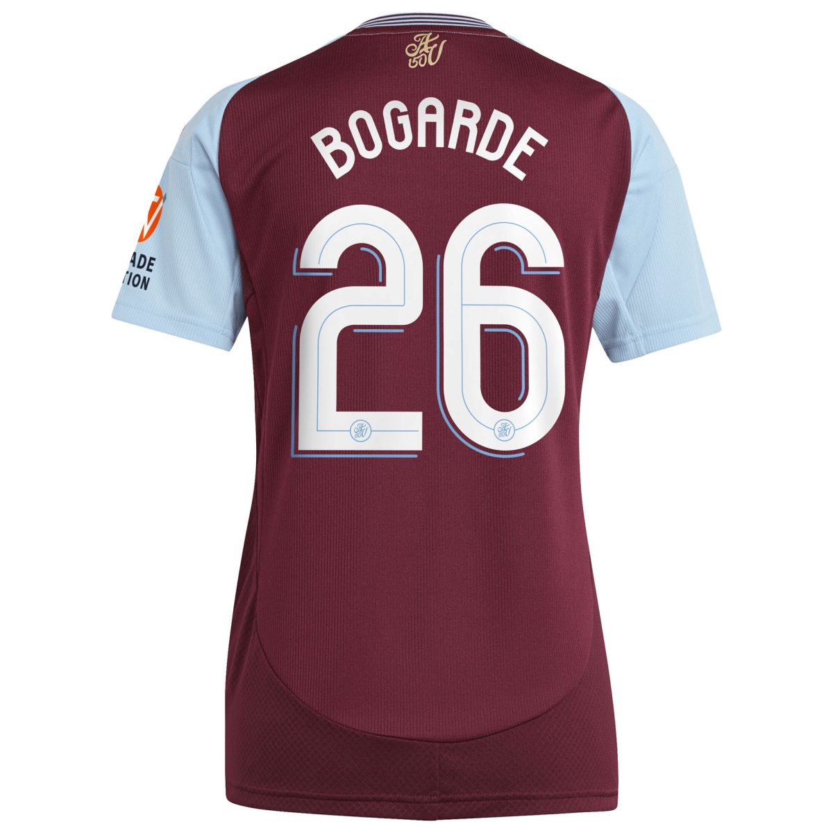 Aston Villa aston villa adidas home shirt 2024-25 – womens with bogarde 26 cup printing Kits - Official Football Shirts & Training Gear