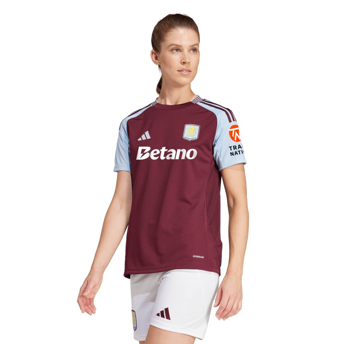 Aston Villa aston villa adidas home shirt 2024-25 – womens with custom printing Kits - Official Football Shirts & Training Gear