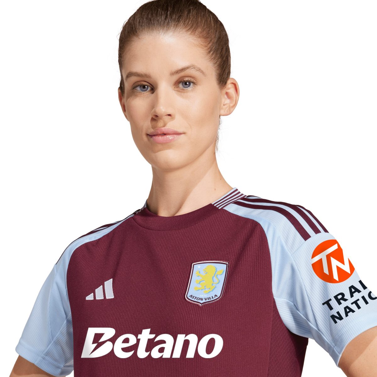 Aston Villa aston villa adidas home shirt 2024-25 – womens with custom printing Kits - Official Football Shirts & Training Gear