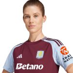 Aston Villa aston villa adidas home shirt 2024-25 – womens with custom printing Kits - Official Football Shirts & Training Gear