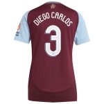 Aston Villa aston villa adidas home shirt 2024-25 – womens with diego carlos 3 cup printing Kits - Official Football Shirts & Training Gear