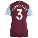 Aston Villa aston villa adidas home shirt 2024-25 – womens with diego carlos 3 printing Kits - Official Football Shirts & Training Gear