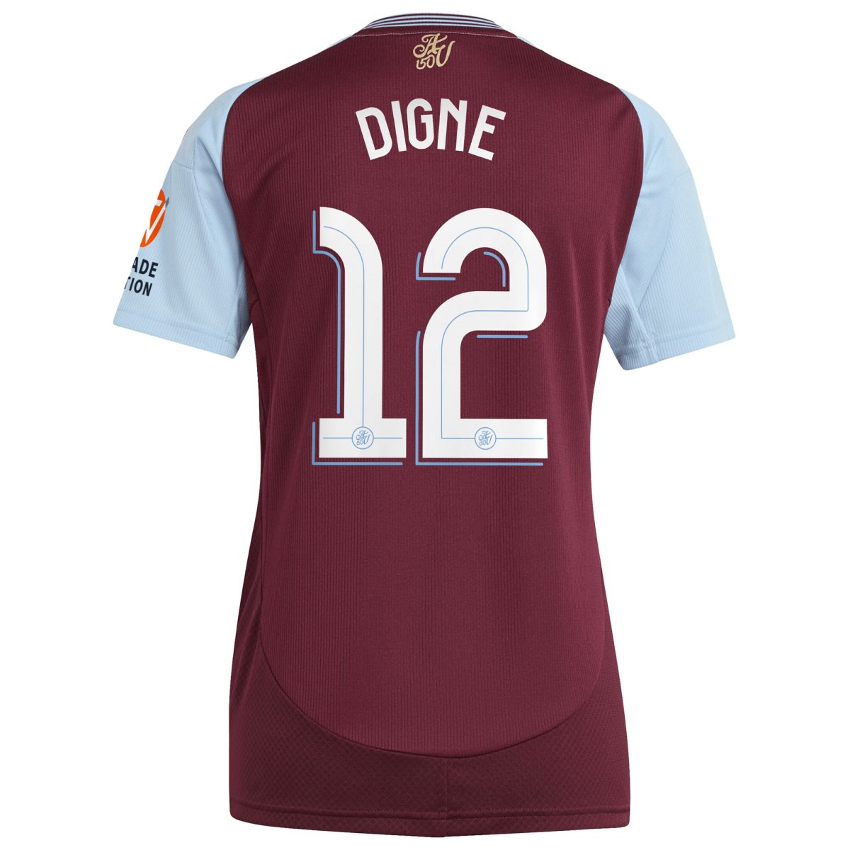 Aston Villa aston villa adidas home shirt 2024-25 – womens with digne 12 cup printing Kits - Official Football Shirts & Training Gear