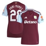 Aston Villa aston villa adidas home shirt 2024-25 – womens with gabi nunes 28 cup printing Kits - Official Football Shirts & Training Gear