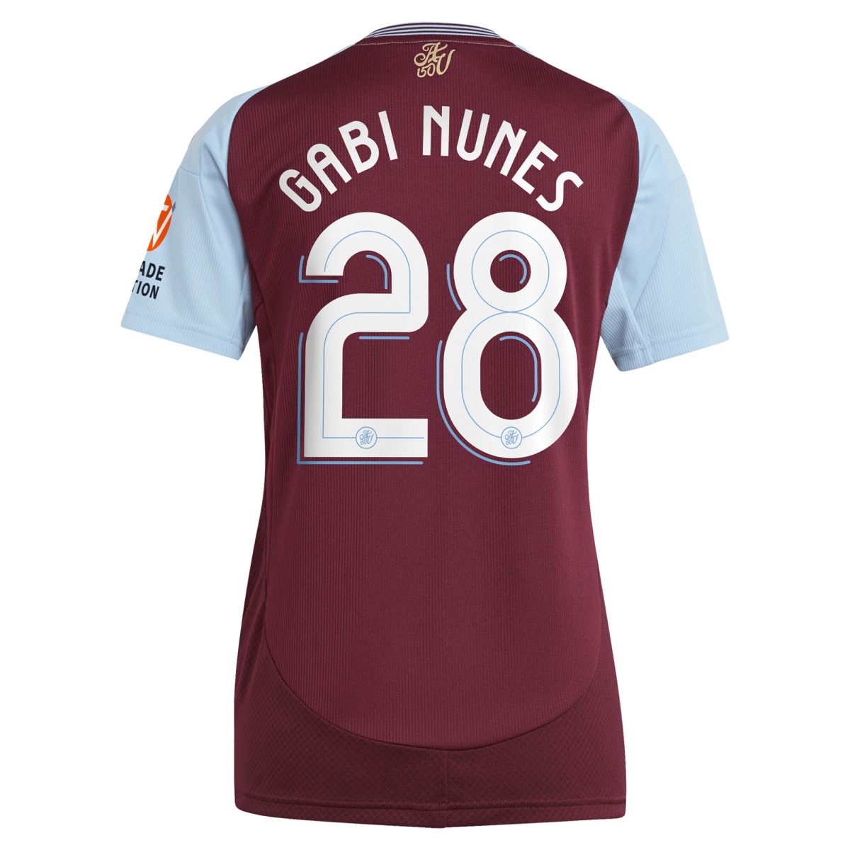 Aston Villa aston villa adidas home shirt 2024-25 – womens with gabi nunes 28 cup printing Kits - Official Football Shirts & Training Gear
