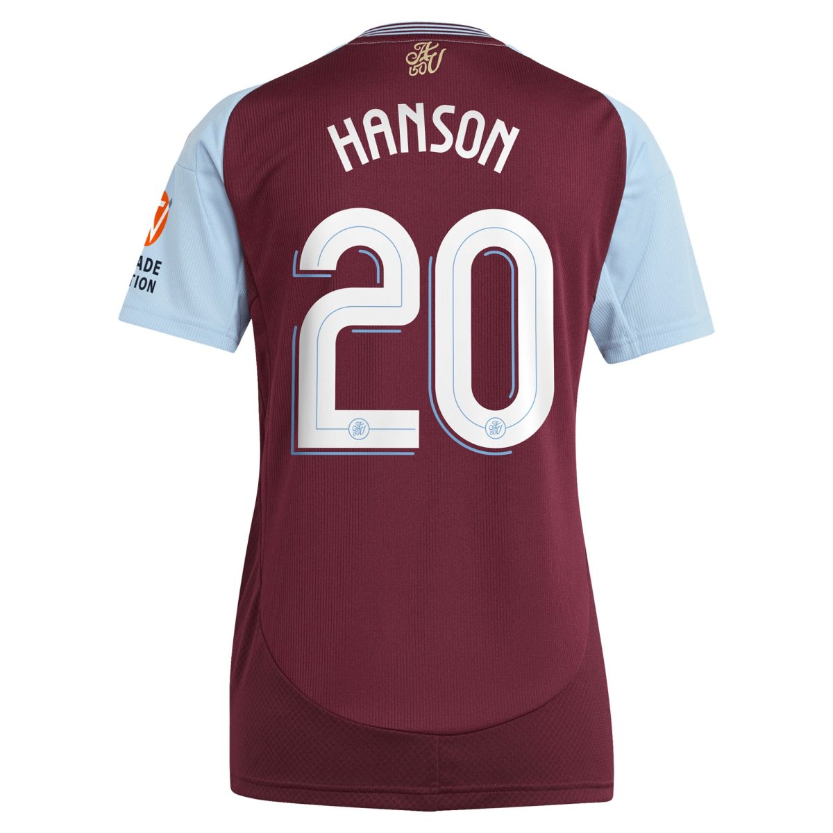 Aston Villa aston villa adidas home shirt 2024-25 – womens with hanson 20 cup printing Kits - Official Football Shirts & Training Gear