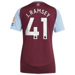 Aston Villa aston villa adidas home shirt 2024-25 – womens with j. ramsey 41 printing Kits - Official Football Shirts & Training Gear