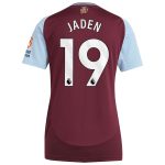 Aston Villa aston villa adidas home shirt 2024-25 – womens with jaden 19 printing Kits - Official Football Shirts & Training Gear