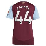 Aston Villa aston villa adidas home shirt 2024-25 – womens with kamara 44 printing Kits - Official Football Shirts & Training Gear