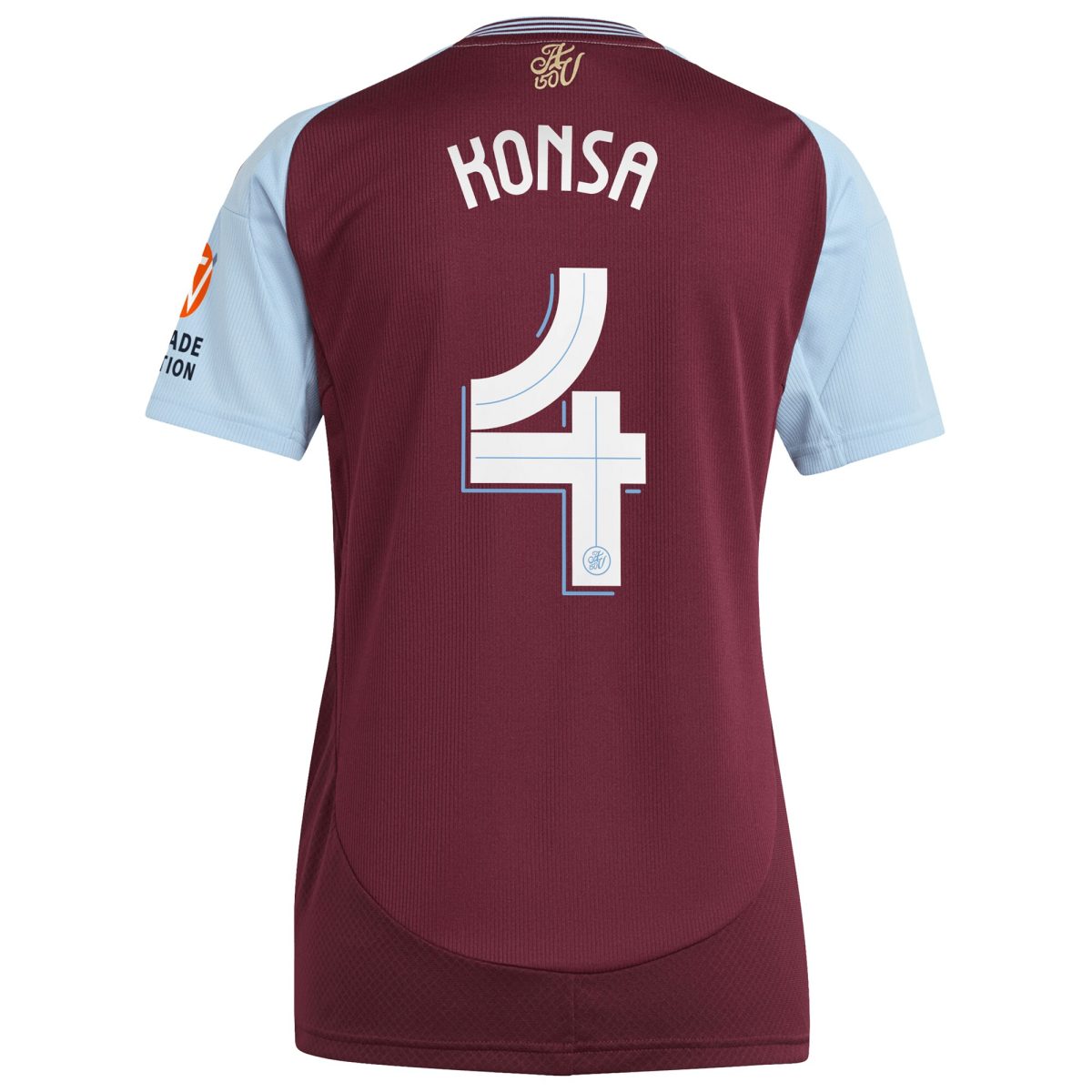 Aston Villa aston villa adidas home shirt 2024-25 – womens with konsa 4 cup printing Kits - Official Football Shirts & Training Gear
