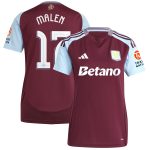 Aston Villa aston villa adidas home shirt 2024-25 – womens with malen 17 cup printing Kits - Official Football Shirts & Training Gear