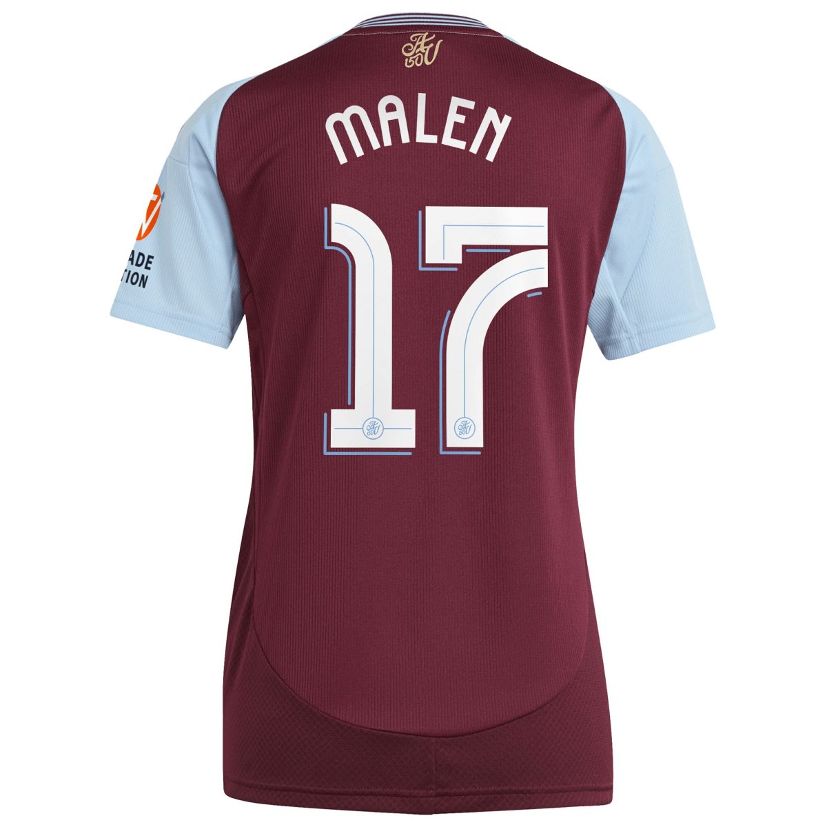Aston Villa aston villa adidas home shirt 2024-25 – womens with malen 17 cup printing Kits - Official Football Shirts & Training Gear