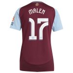 Aston Villa aston villa adidas home shirt 2024-25 – womens with malen 17 cup printing Kits - Official Football Shirts & Training Gear