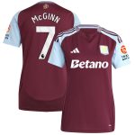 Aston Villa aston villa adidas home shirt 2024-25 – womens with mcginn 7 printing Kits - Official Football Shirts & Training Gear