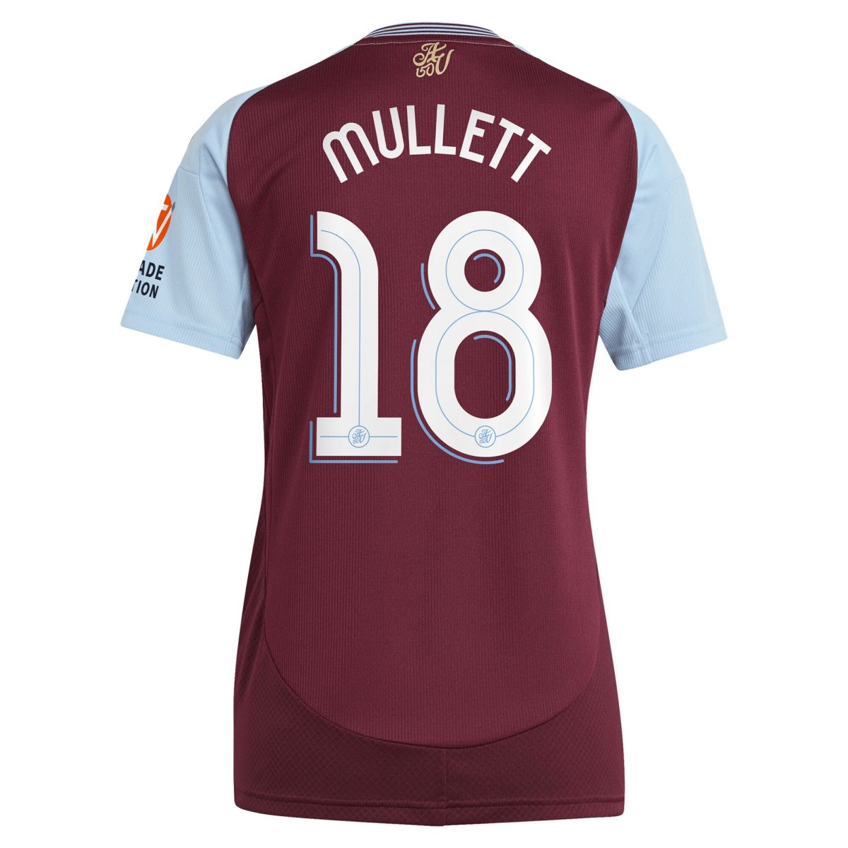 Aston Villa aston villa adidas home shirt 2024-25 – womens with mullett 18 cup printing Kits - Official Football Shirts & Training Gear