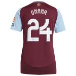 Aston Villa aston villa adidas home shirt 2024-25 – womens with onana 24 cup printing Kits - Official Football Shirts & Training Gear