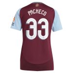 Aston Villa aston villa adidas home shirt 2024-25 – womens with pacheco 33 cup printing Kits - Official Football Shirts & Training Gear