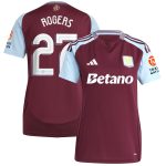 Aston Villa aston villa adidas home shirt 2024-25 – womens with rogers 27 cup printing Kits - Official Football Shirts & Training Gear