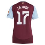 Aston Villa aston villa adidas home shirt 2024-25 – womens with salmon 17 cup printing Kits - Official Football Shirts & Training Gear