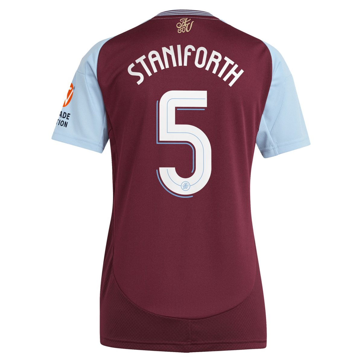 Aston Villa aston villa adidas home shirt 2024-25 – womens with staniforth 5 cup printing Kits - Official Football Shirts & Training Gear