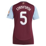 Aston Villa aston villa adidas home shirt 2024-25 – womens with staniforth 5 cup printing Kits - Official Football Shirts & Training Gear