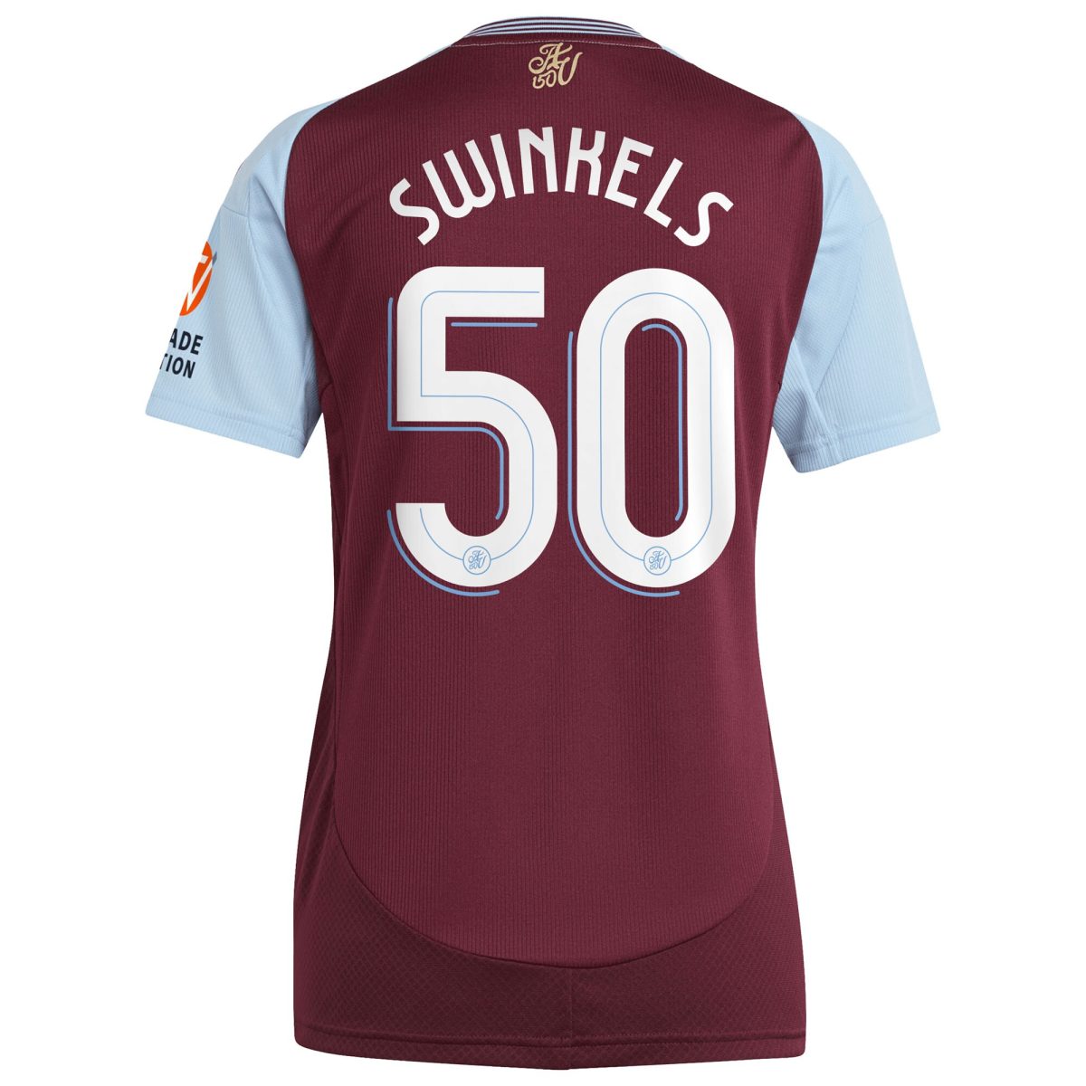 Aston Villa aston villa adidas home shirt 2024-25 – womens with swinkels 50 cup printing Kits - Official Football Shirts & Training Gear