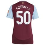 Aston Villa aston villa adidas home shirt 2024-25 – womens with swinkels 50 cup printing Kits - Official Football Shirts & Training Gear