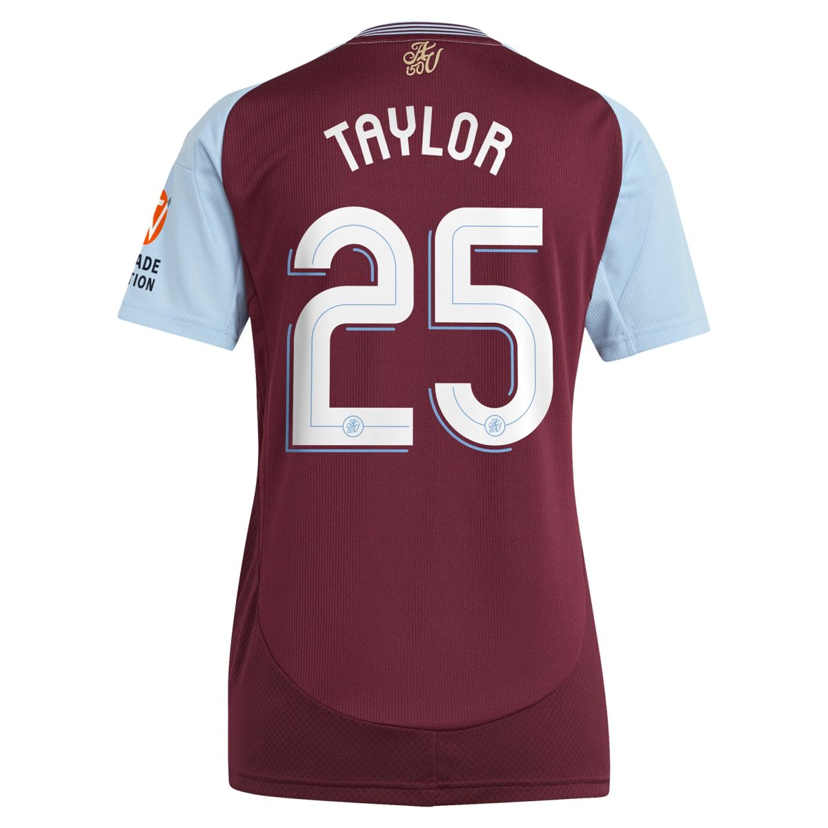Aston Villa aston villa adidas home shirt 2024-25 – womens with taylor 25 cup printing Kits - Official Football Shirts & Training Gear