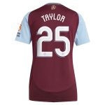 Aston Villa aston villa adidas home shirt 2024-25 – womens with taylor 25 cup printing Kits - Official Football Shirts & Training Gear