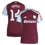 Aston Villa aston villa adidas home shirt 2024-25 – womens with turner 14 cup printing Kits - Official Football Shirts & Training Gear