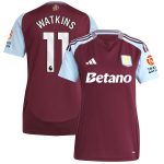 Aston Villa aston villa adidas home shirt 2024-25 – womens with watkins 11 printing Kits - Official Football Shirts & Training Gear