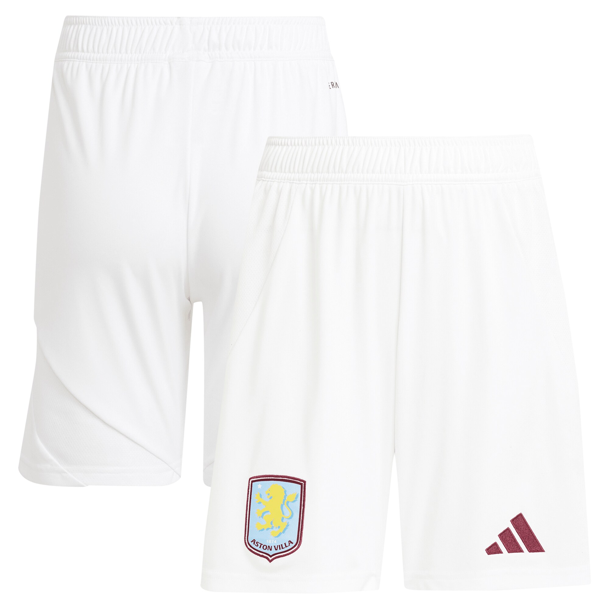 Aston Villa aston villa adidas home shorts 2024-25 with custom printing Kits - Official Football Shirts & Training Gear