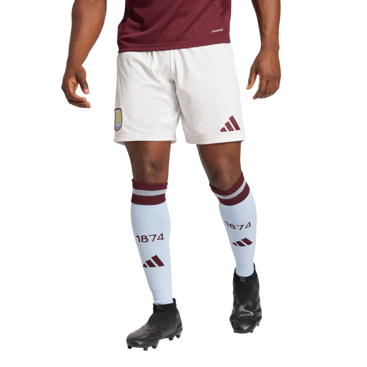 Aston Villa aston villa adidas home shorts 2024-25 with custom printing Kits - Official Football Shirts & Training Gear