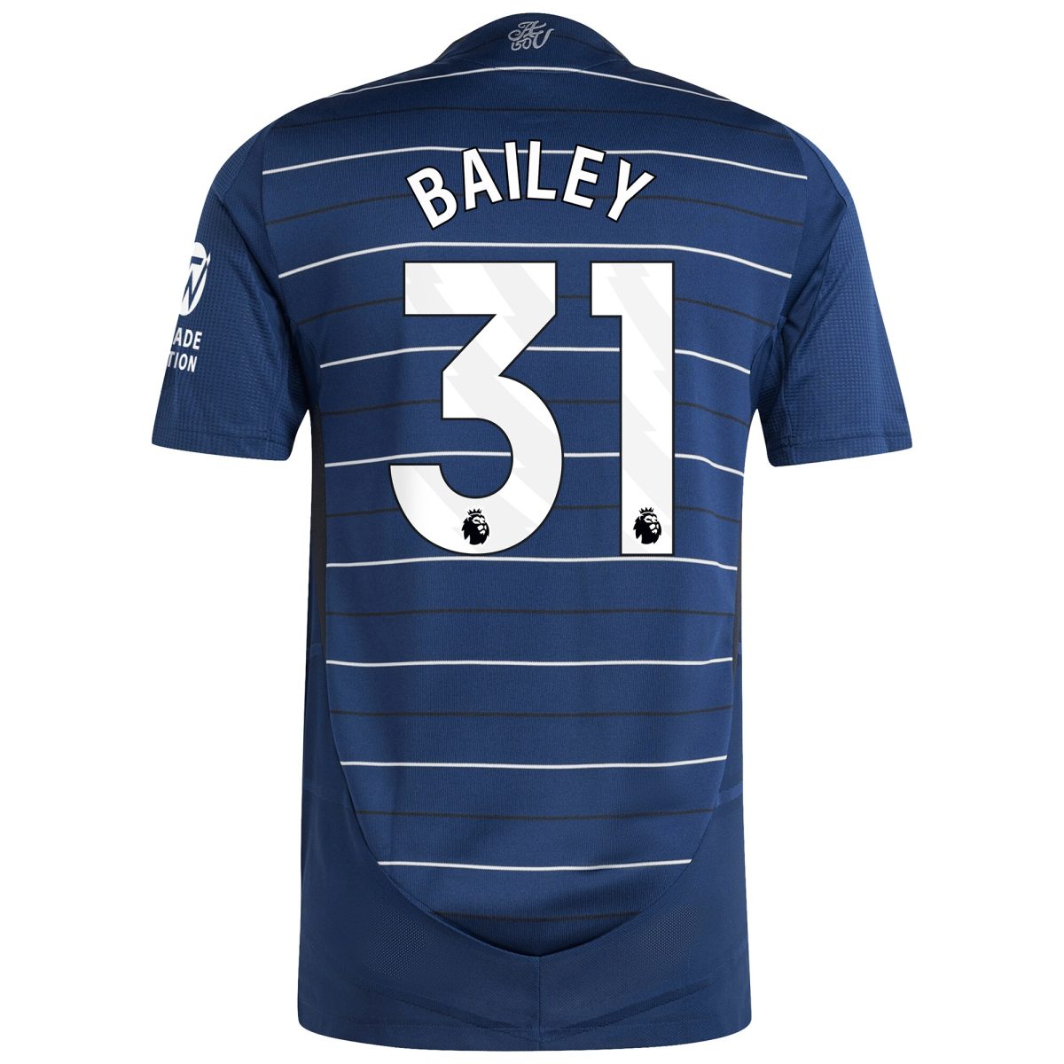 Aston Villa aston villa adidas third authentic shirt 2024-25 with bailey 31 printing Kits - Official Football Shirts & Training Gear