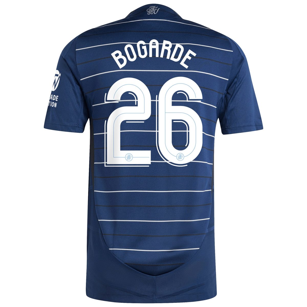 Aston Villa aston villa adidas third authentic shirt 2024-25 with bogarde 26 cup printing Kits - Official Football Shirts & Training Gear