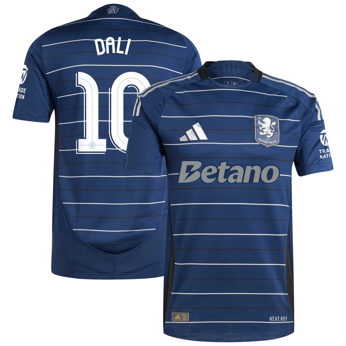 Aston Villa aston villa adidas third authentic shirt 2024-25 with dali 10 cup printing Kits - Official Football Shirts & Training Gear