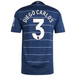 Aston Villa aston villa adidas third authentic shirt 2024-25 with diego carlos 3 printing Kits - Official Football Shirts & Training Gear
