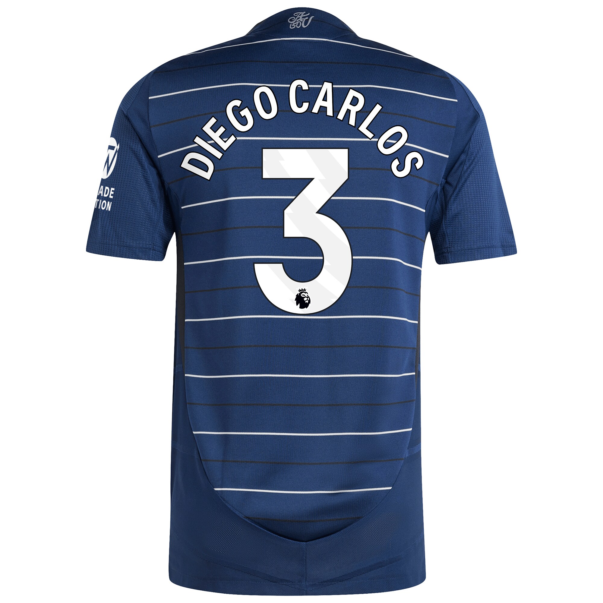 Aston Villa aston villa adidas third authentic shirt 2024-25 with diego carlos 3 printing Kits - Official Football Shirts & Training Gear