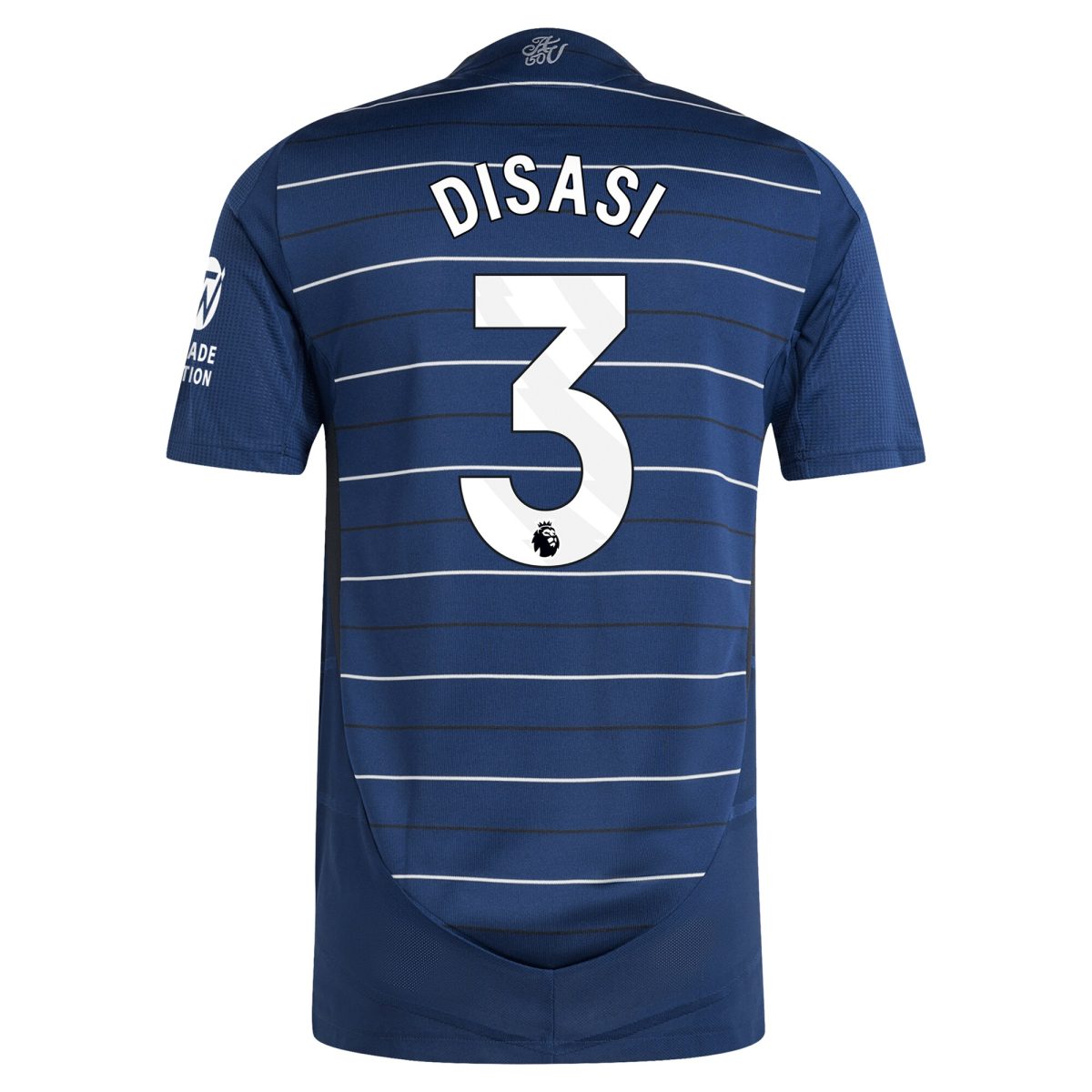 Aston Villa aston villa adidas third authentic shirt 2024-25 with disasi 3 printing Kits - Official Football Shirts & Training Gear