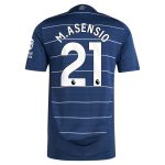 Aston Villa aston villa adidas third authentic shirt 2024-25 with m.asensio 21 printing Kits - Official Football Shirts & Training Gear