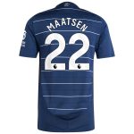 Aston Villa aston villa adidas third authentic shirt 2024-25 with maatsen 22 printing Kits - Official Football Shirts & Training Gear